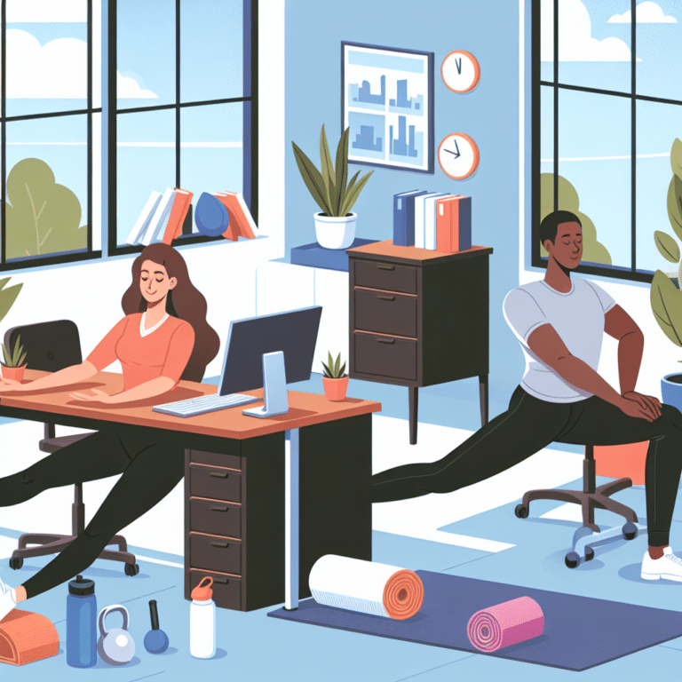 Find Relief with this Desk Stretch Routine