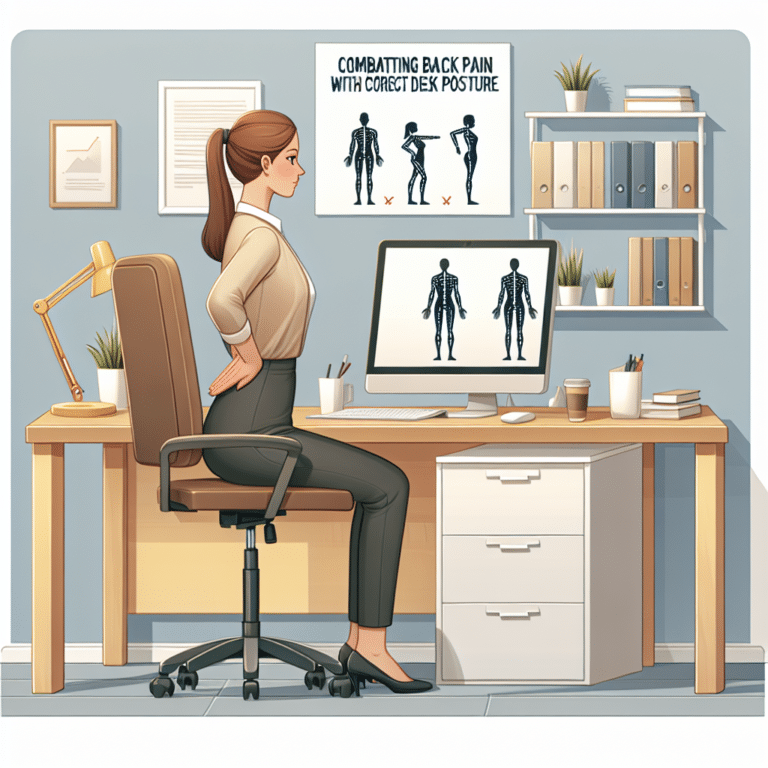 Combatting Back Pain with Correct Desk Posture