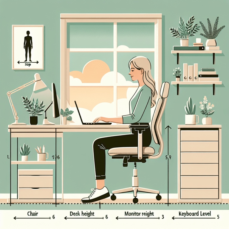 A Guide to Maintaining Posture at Your Work Desk