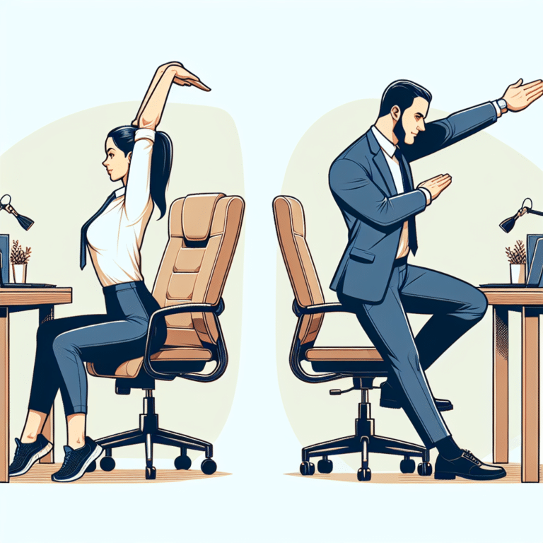 Conquer Office Slouch with Desk Stretches