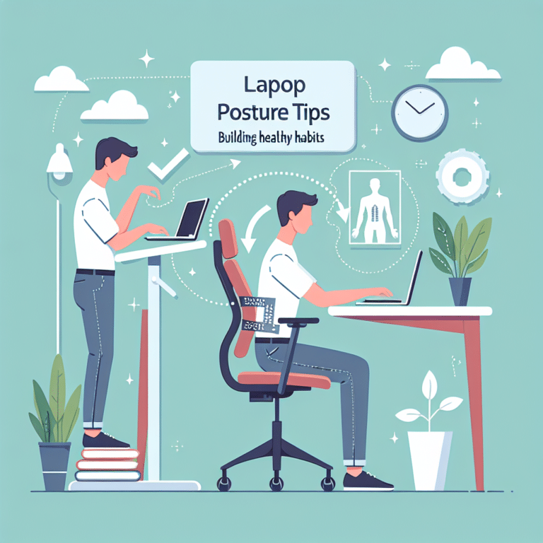  "Laptop Posture Tips: Building Healthy Habits