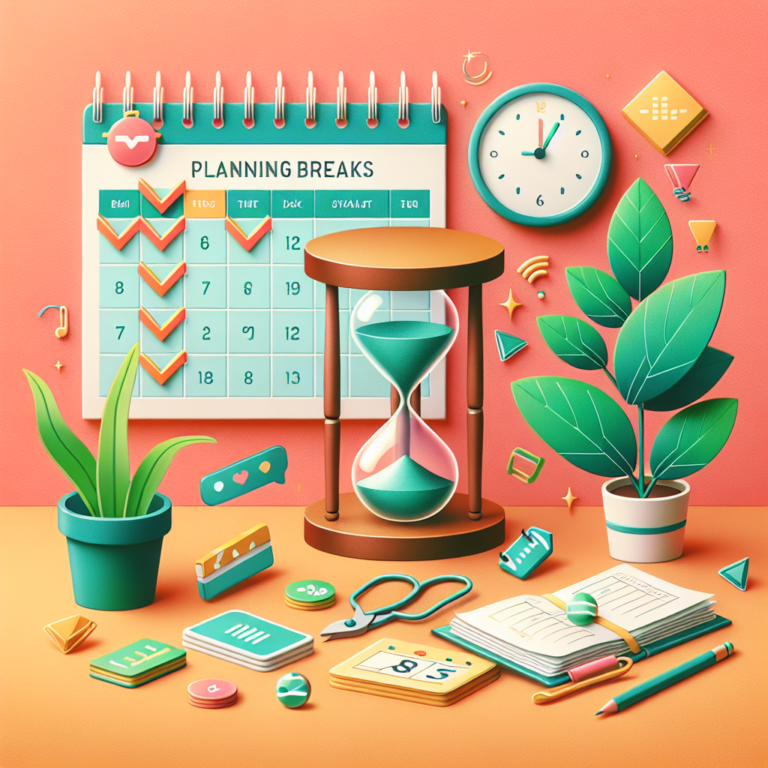 Break Planning for Productivity