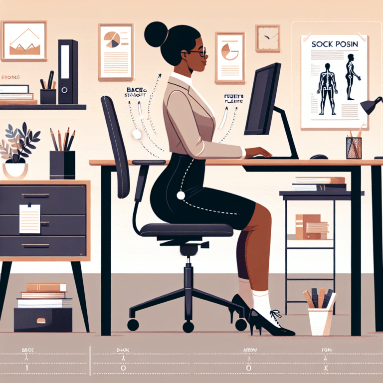 Combatting Back Pain with Correct Desk Posture