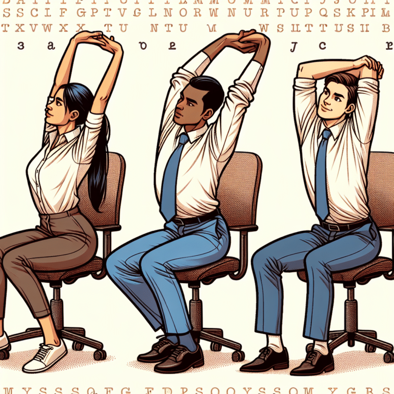 Quick Desk Stretches for Busy Professionals