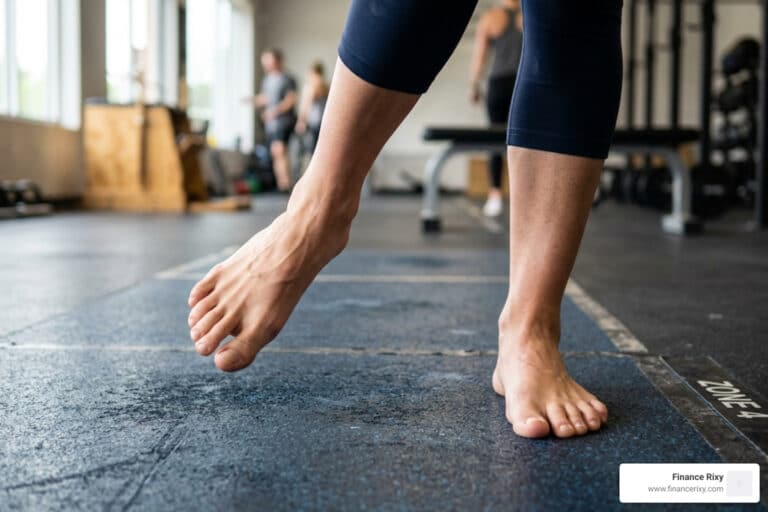 ankle circles mobility drill