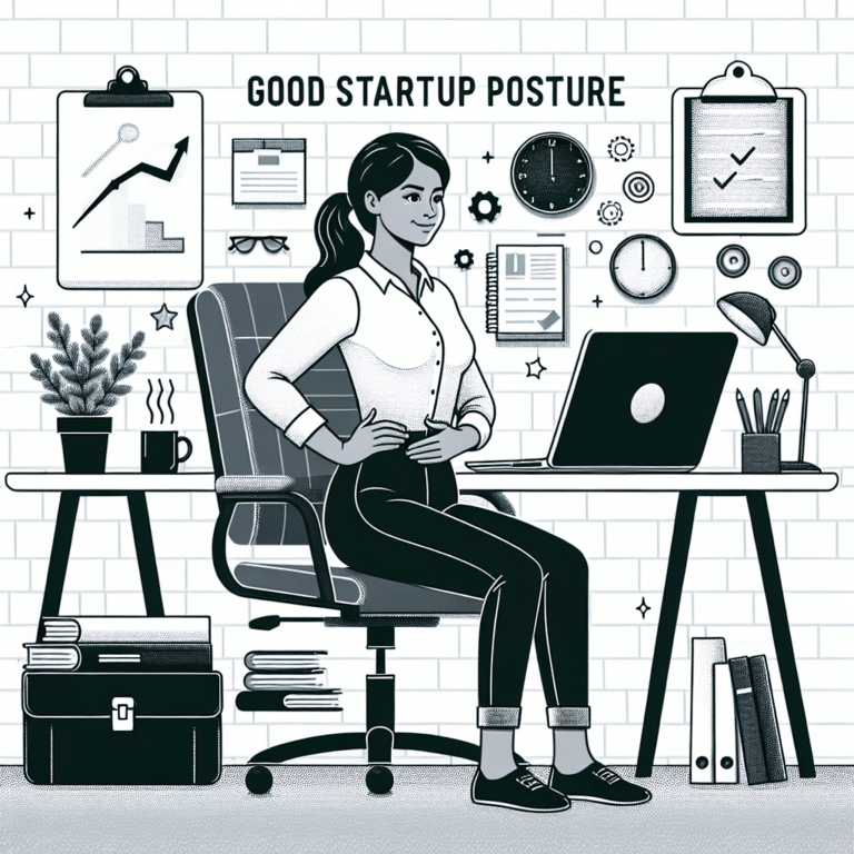 The Good Startup Posture: Business Success Starts with Sitting Right