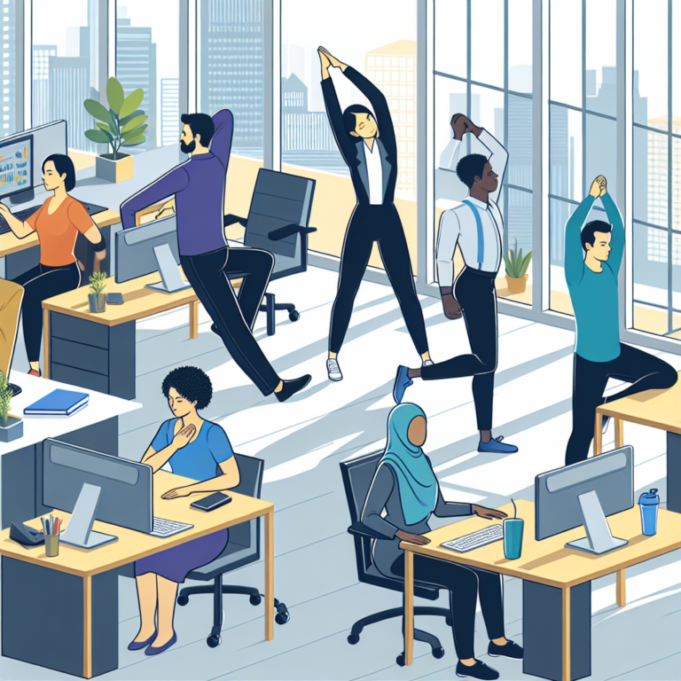 Workplace Exercise Routines: Improve Your Mobility the Easy Way