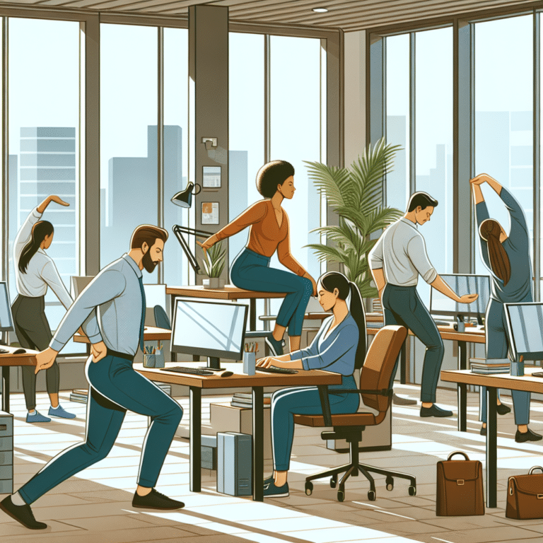 Improve Wellbeing at Work: Daily Desk Mobility Exercises