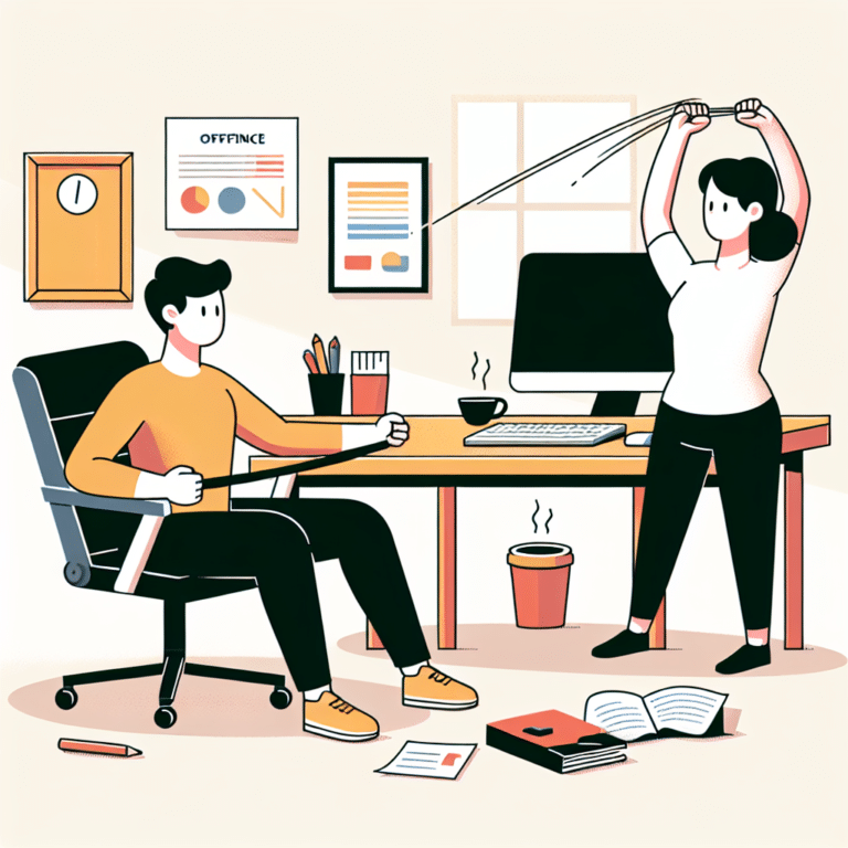 5 Minute Desk Workout