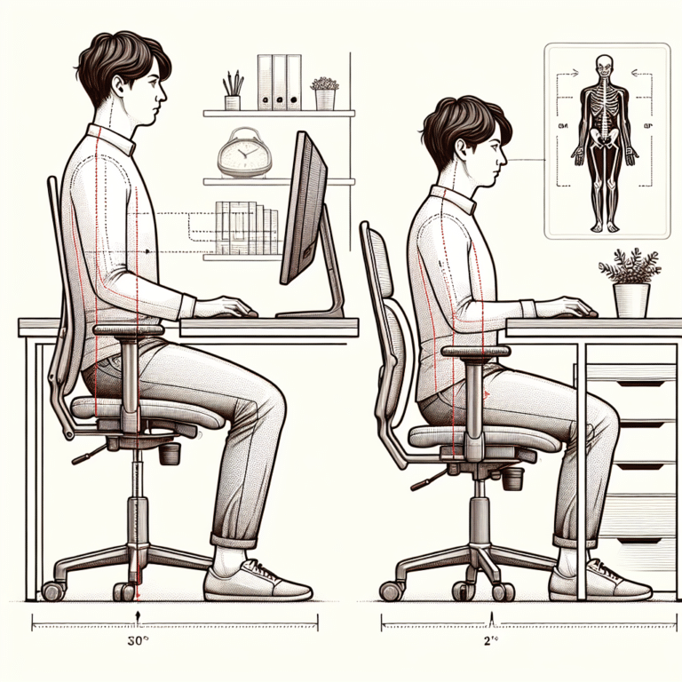 How to Sit Correctly at Work: Avoiding Postural Problems