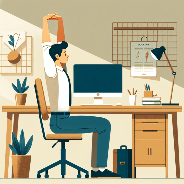 Change the Way You Sit: Desk Mobility Exercises for Better Posture".
