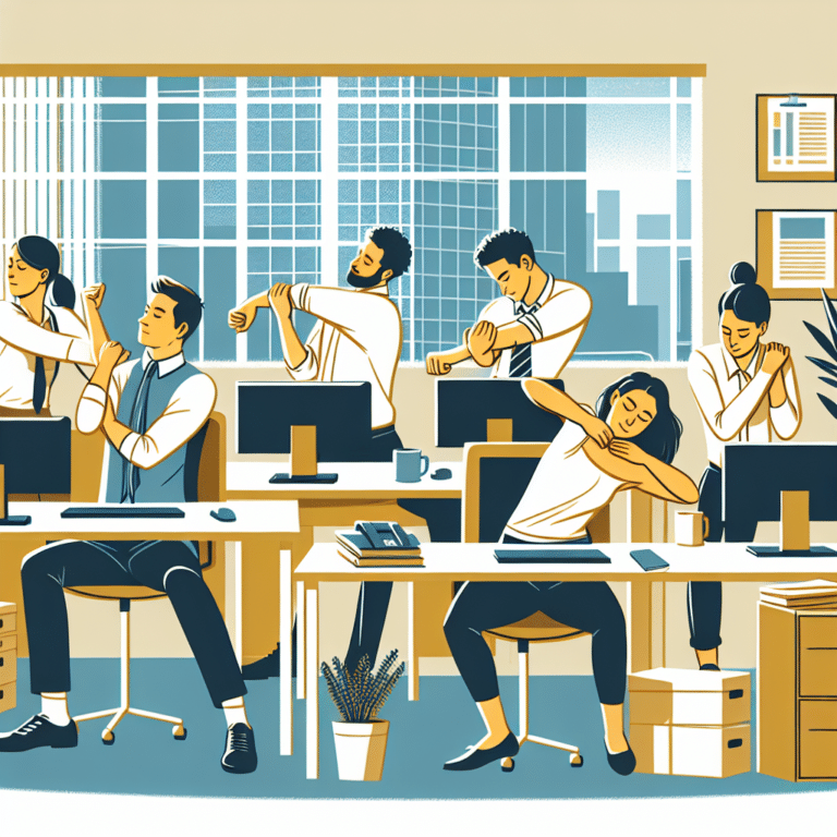 Combatting Office Fatigue with Desk Stretches