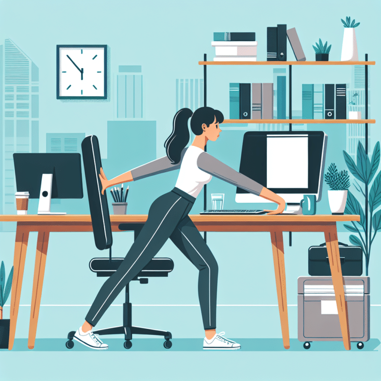 Improve Wellbeing at Work: Daily Desk Mobility Exercises