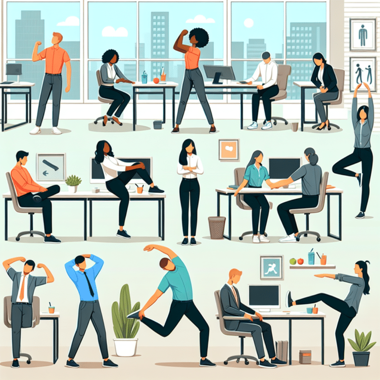 Promote Health with Simple Mobility Exercises at Your Desk