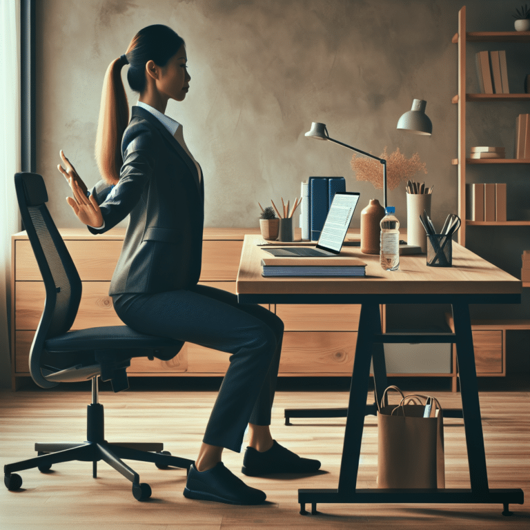 Change the Way You Sit: Desk Mobility Exercises for Better Posture".