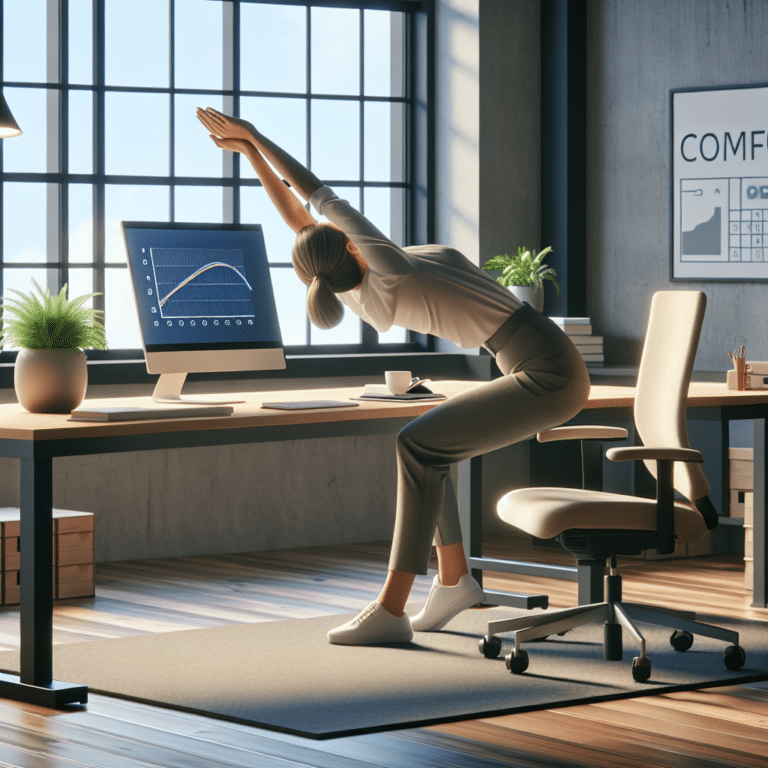 Maintain Comfort at Work: Easy Desk Stretches