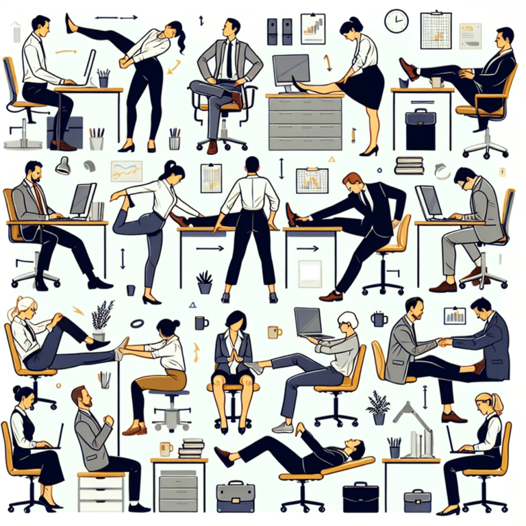 Desk Exercises for Hip Mobility: Stay Limble at Your Desk