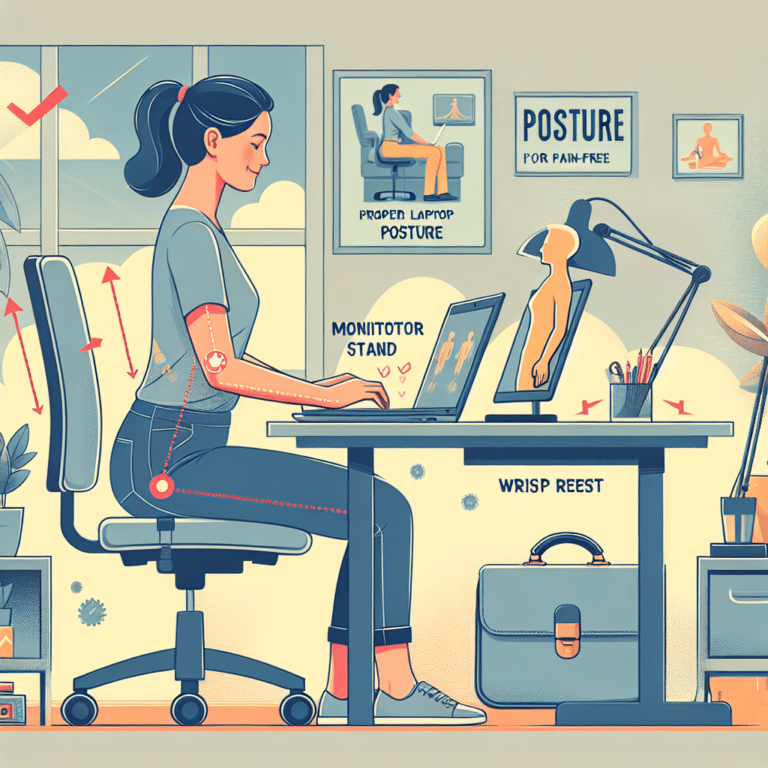 Laptop Posture Hacks for Pain-Free Days
