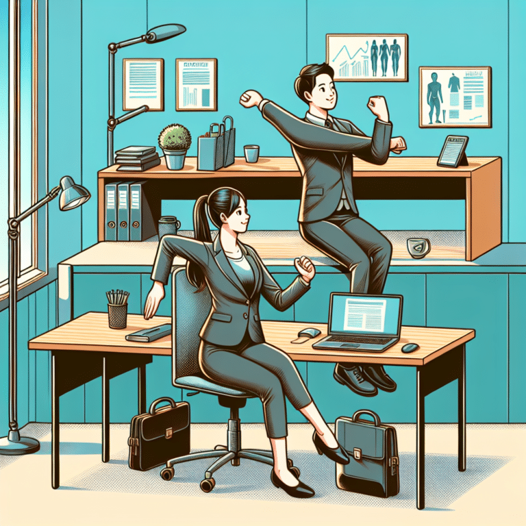 Workout at Work: Posture Exercises You Can Do at Your Desk