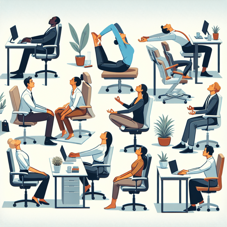 Office Chair Yoga: Gentle Desk Mobility Exercises