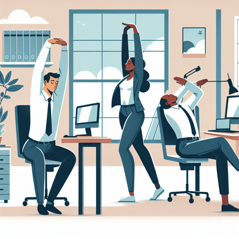 Office Chair Yoga: Gentle Desk Mobility Exercises